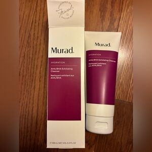 Murad AHA/BHA exfoliating cleanser 5oz
